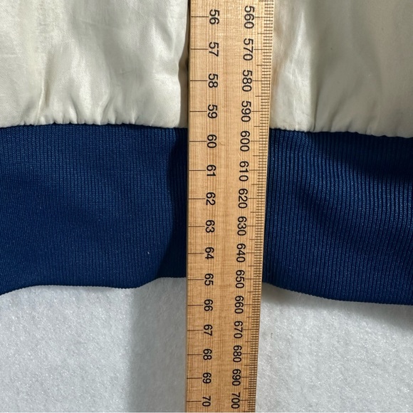 ADDIDAS VTG Striped  Colour Block Jacket Windbreaker Hoodie size M Green - Picture 8 of 11